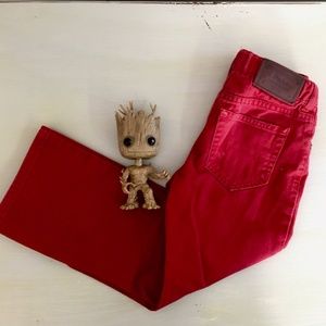 POLO Red Crimson Pants Chinos Sz. 4/4T